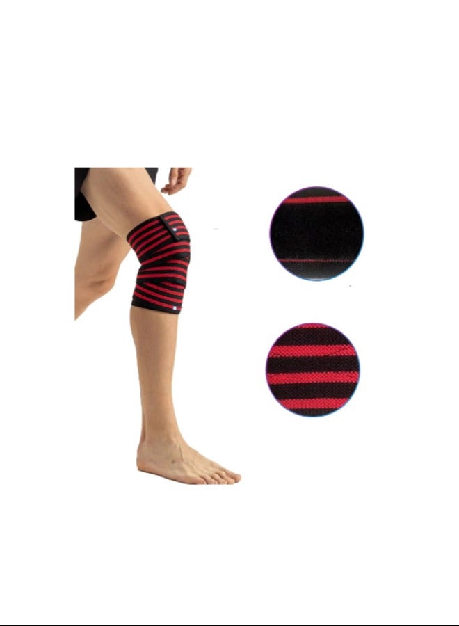 XiuWoo 2-Piece Weightlifting Knee Pads Cross Training Powerlifting Squart Set - Image 5