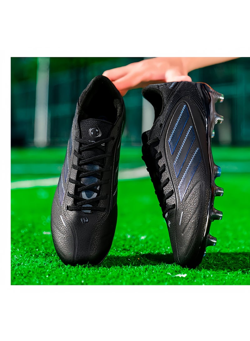 SKT Shiketro New Lace-up Soccer Shoes For Men and Women Low-Top Game Training Sports Soccer Shoes - Image 1