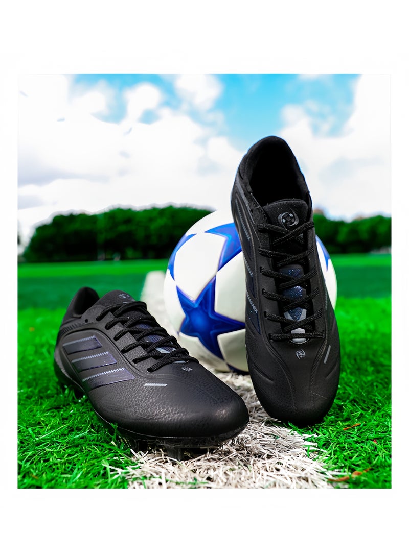 SKT Shiketro New Lace-up Soccer Shoes For Men and Women Low-Top Game Training Sports Soccer Shoes - Image 4