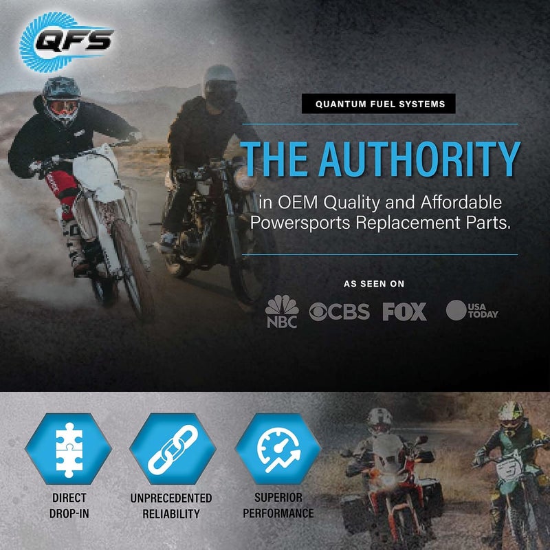 HFP "QFS OEM In-Tank Fuel Pump Replacement for Harley Davidson Road King, Electra Glide, Road Glide, Fat Boy, Softail Deuce Springer Heritage Night Train, Street Glide, 1999-2007, OEM 61744-00A" - Image 2