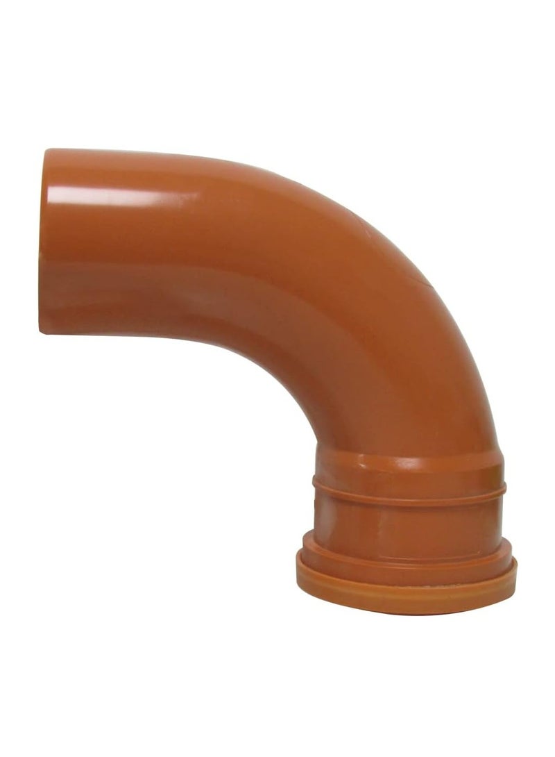 RACO Red UPVC Pipe Fittings for Plumbing Drainage Irrigation Ventilation Chemical Transport Water Treatment (PUSH BEND SINGLE) - Image 1