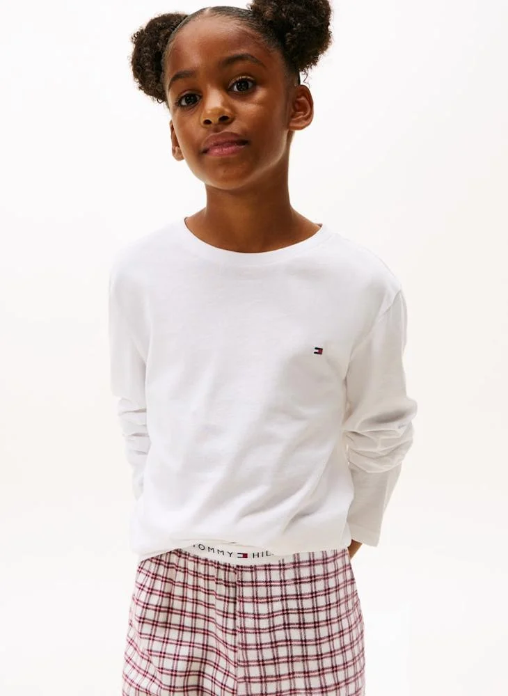 تومي هيلفيغر Kids 2 Pack Slogan Crew Neck T-Shirt