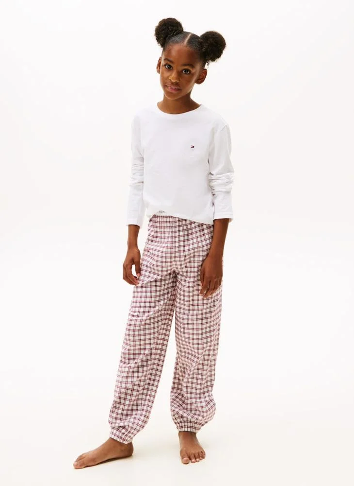 TOMMY HILFIGER Kids 2 Pack Slogan Crew Neck T-Shirt
