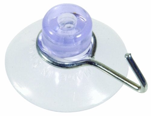 HOMEPAK Set-Screw-Kits 121059 Small Suction Cup with Hanger, Clear, 4 Piece - Image 2