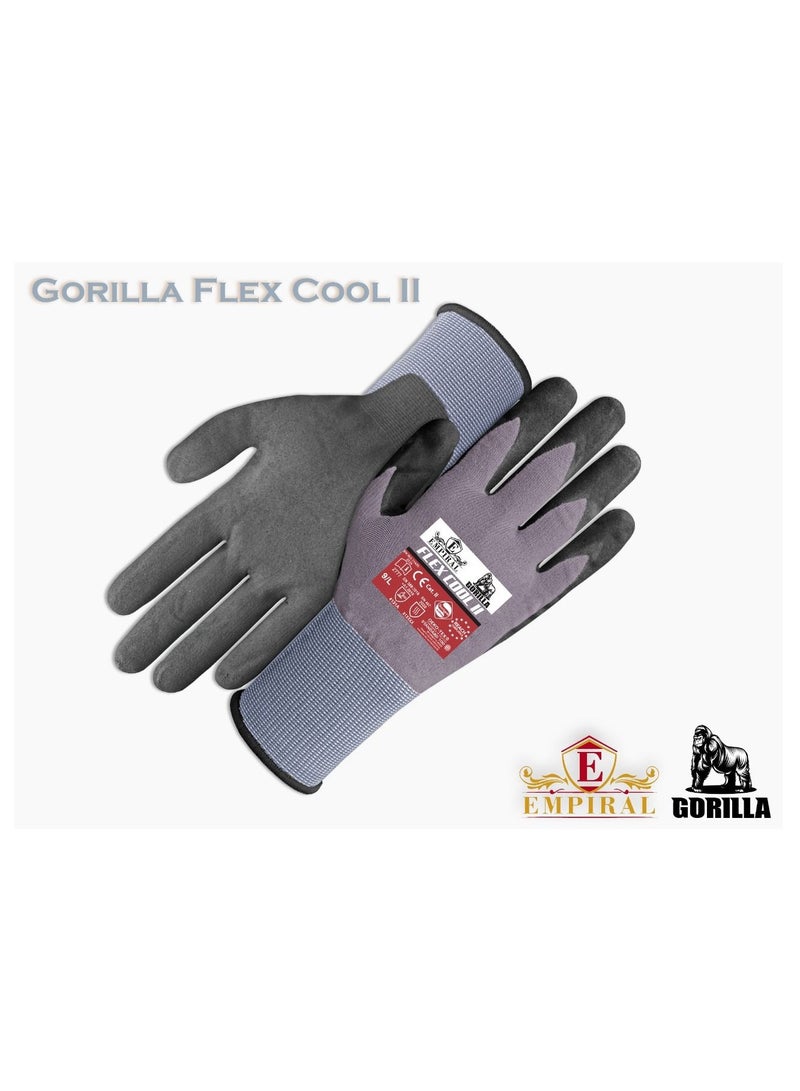 Empiral Gorilla Flex Cool II Nitrile Foam Gloves 