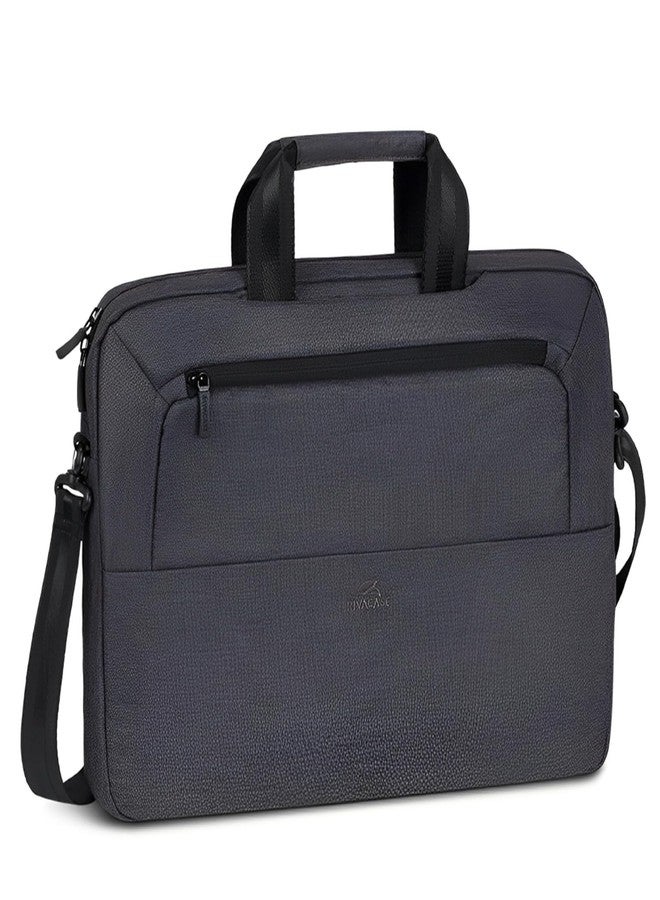 RIVACASE Suzuka ECO Laptop Bag Water Resistant ECO FRIENDLY RPET Polyester Fabric fits most popular Macbook Laptops Ultrabooks 15.6 inches Computer Bag for Women/Men/Travel/Business Style Briefcase - Image 1