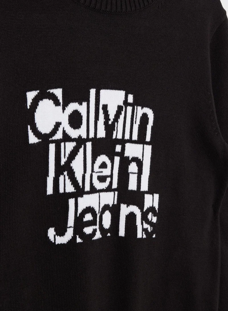 Calvin Klein Jeans Kids Graphic Sweater