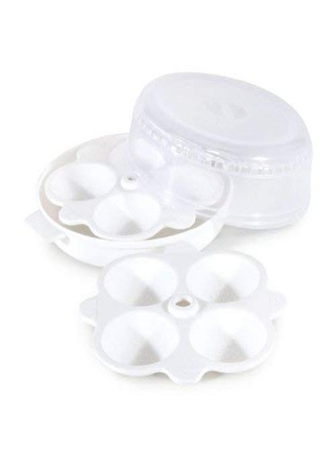 Ratehalf® Microwave Plastic Idli/Pizza Maker -8 at a time - Image 2
