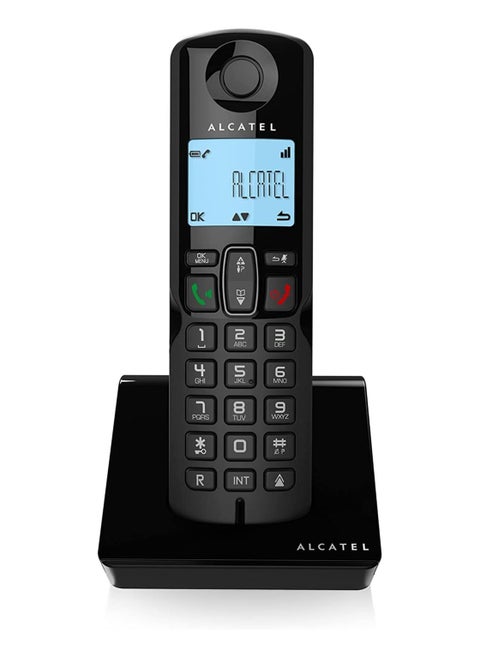 Alcatel S250 Cordless Landline Phone with LCD Display, Caller ID, Call Log, Clear Sound, Elegant Design, Reliable French Quality for Home or Office Use