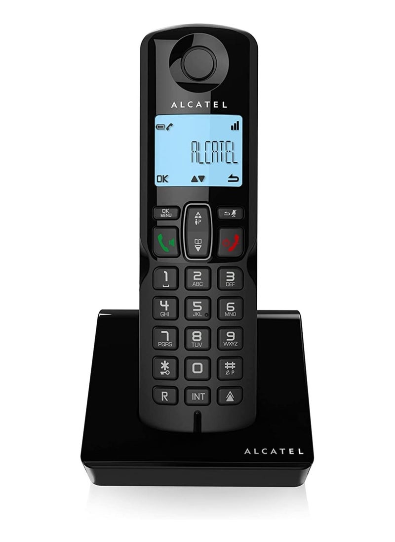 Alcatel Alcatel S250 Cordless Landline Phone with LCD Display, Caller ID, Call Log, Clear Sound, Elegant Design, Reliable French Quality for Home or Office Use  - Image 1