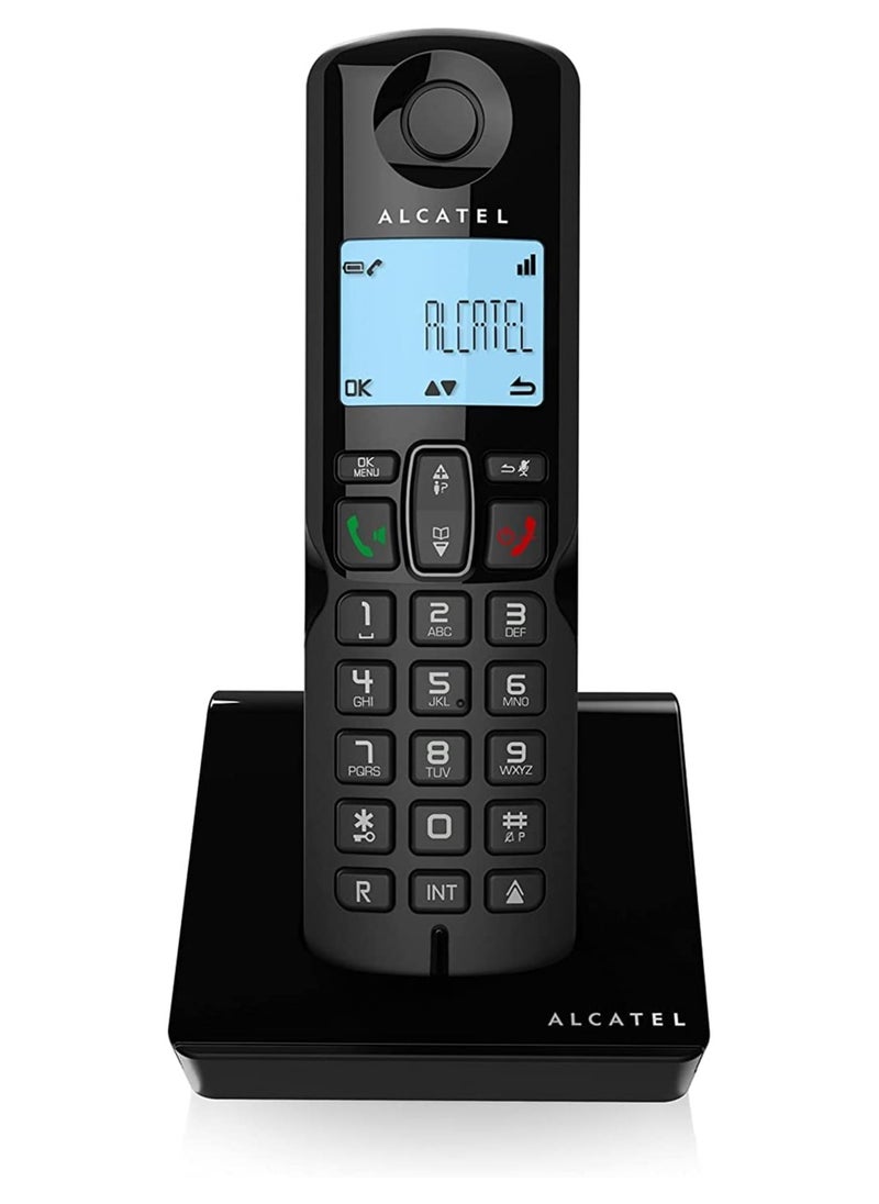Alcatel Alcatel S250 Cordless Landline Phone with LCD Display, Caller ID, Call Log, Clear Sound, Elegant Design, Reliable French Quality for Home or Office Use  - Image 3