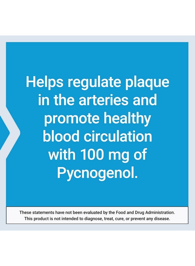Life Extension Arterial Protect - Blood Pressure Supplement for Heart Health - with gotu kola and Pycnogenol dried French maritime pine bark extracts - Gluten-Free, Non-GMO, Vegetarian - 30 capsules