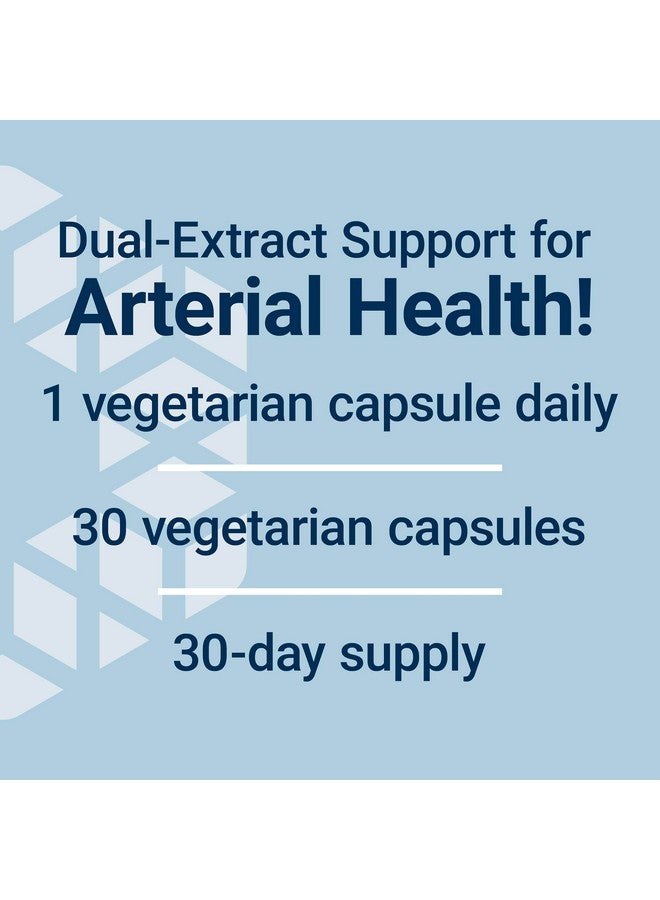 Life Extension Arterial Protect - Blood Pressure Supplement for Heart Health - with gotu kola and Pycnogenol dried French maritime pine bark extracts - Gluten-Free, Non-GMO, Vegetarian - 30 capsules