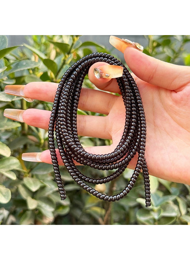 Captaintech 1M data cable protection rope, mobile phone cable anti breakage winding rope, mobile phone charger protection cover wholesale color: random  - Image 1