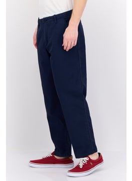GANT Men Regular Fit Plain Chino Pants, Navy  - Image 2