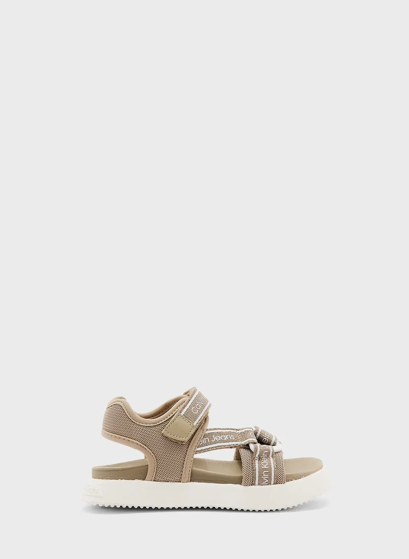 Calvin Klein Jeans Kids Velcro Sandals
