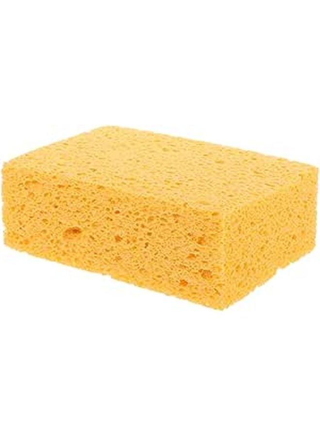 Thick Absorbent Cellulose Sponge Block 15x10x5cm For Microwave Oven Descaling And Wok Cleaning - Image 1