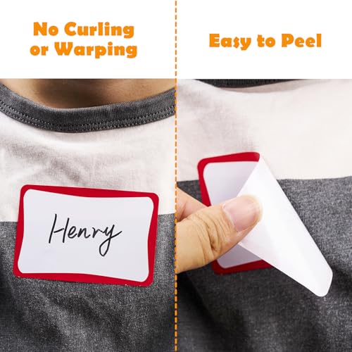 Homrelaxy 512 Pcs Name Tag Stickers, 2"x 3", Colorful Name Tags for School, Classroom, Office and Home - Image 5