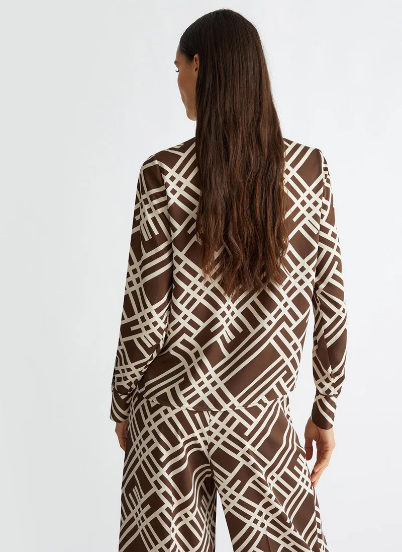Liu Jo Check-print shirt