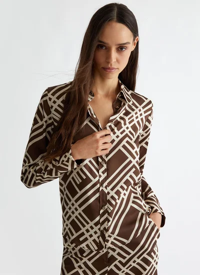 Liu Jo Check-print shirt