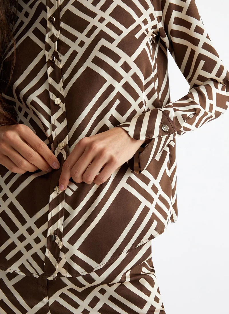 Liu Jo Check-print shirt