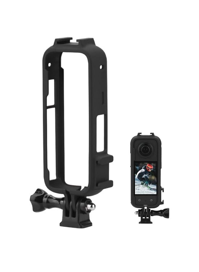 Protective Frame for Insta360 ONE X3, with Cold Shoe Mount, Weight Only 45G - Image 1