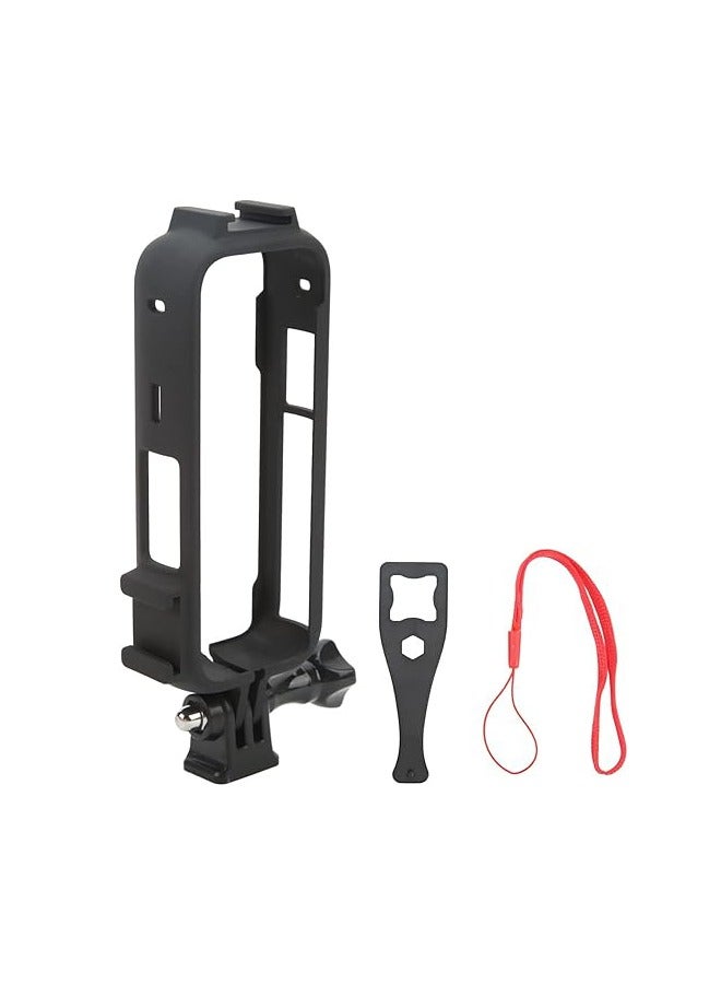 Protective Frame for Insta360 ONE X3, with Cold Shoe Mount, Weight Only 45G - Image 2