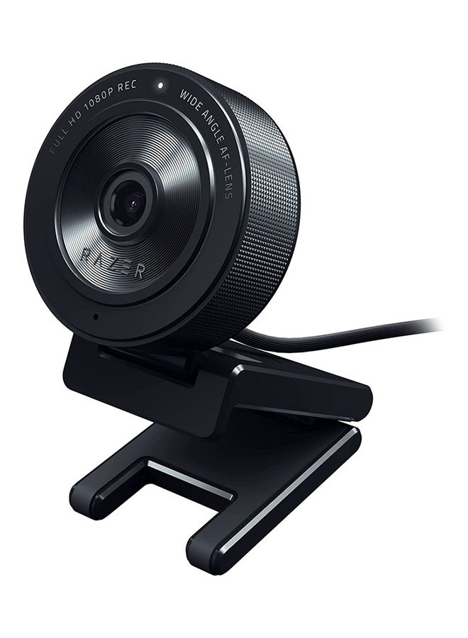 Razer Kiyo X Full HD Streaming Webcam: 1080p 30FPS or 720p 60FPS - Equipped with Auto Focus - Fully Customizable Settings - Flexible Mounting Options - Compact & Portable - Plug & Play - Black I RZ19-04170100-R3M1 - Image 1