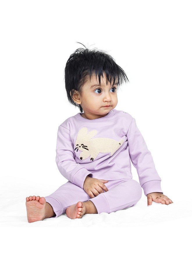 Ariel ARIEL Cotton Fleece Clothing Sets for Boys & girls - Unisex Winter Clothing sets Full Sleeve T-shirt & Pant - Image 4