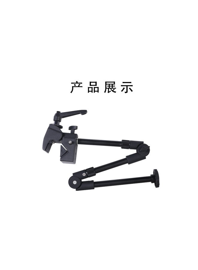 Q-shaped Clamp U-shaped Desktop Round Tube Clamp Multi-function Strong Clamp Strange Hand Chickenmouth Pliers Magic Hand Small Large Crab Clamp - Image 1