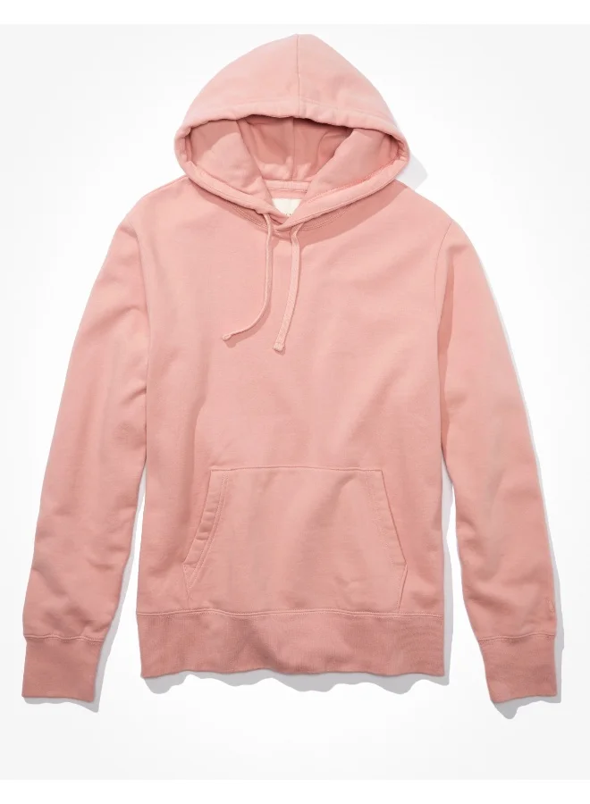 American Eagle Graphic Fleece Icon Pocket Deatiled Pullover Hoodie