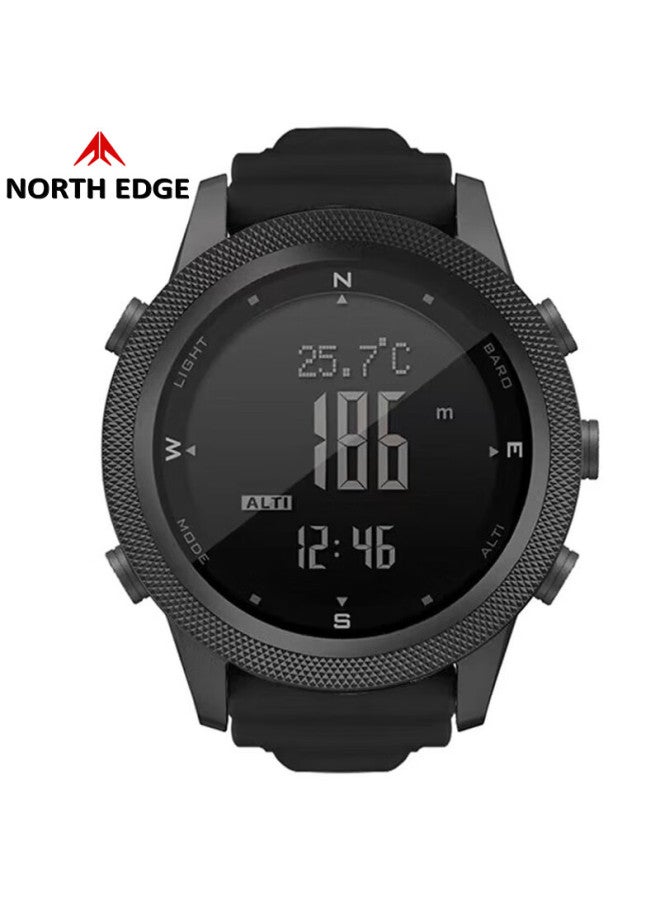 North Edge Military Training Outdoor Sports Electronic Watch Men's Compass Altimeter Barometer Temperature Waterproof Stopwatch Alarm Watch - Image 1