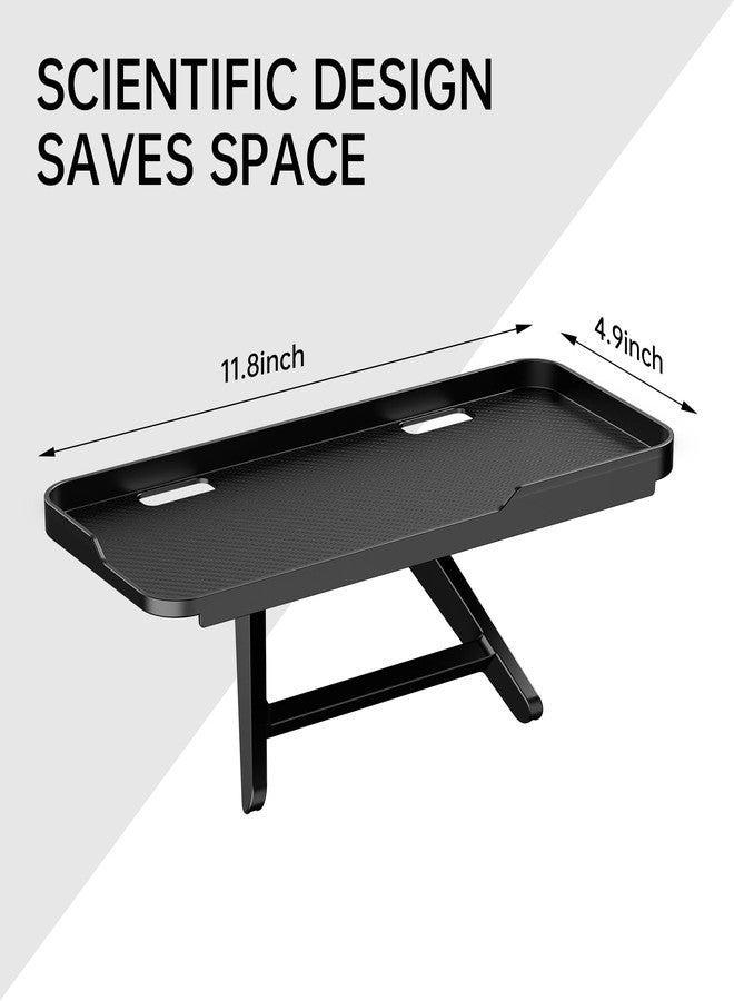 CABTE 2 Pcs TV Top Shelf- Adjustable Monitor Screen Shelf, TV Top Storage Bracket Computer Screen Shelf for Soundbar, Media Boxes, Game Console, Router and Home,11.8 x 4.9in - Image 2