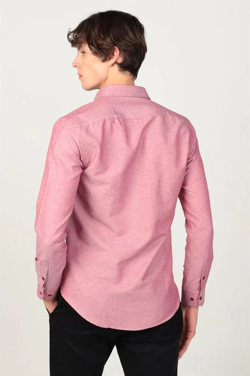 Tudors Slim Fit Long Sleeve Buttoned Men's Shirt