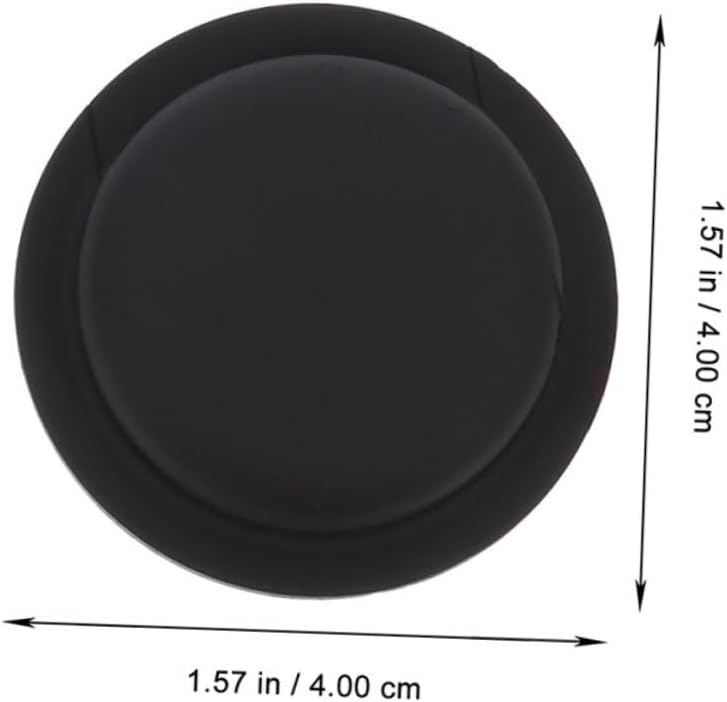 4Pcs Black Soft Silicone Protector Case for Dog Tag Holder Scratch Resistant Easy Install - Image 3
