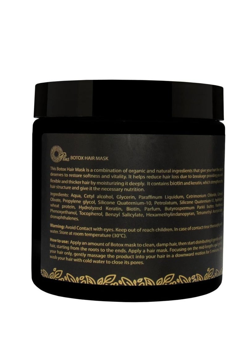 Oplus Oplus Botox Hair Mask – 500ml | Deep Nourishing and Repairing Hair Treatment | Restores Softness, Shine, and Healthy Hair  - Image 5