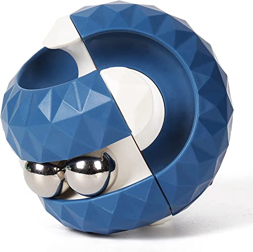 ONCOFAN Unique Orbit Ball Fidget Toy Novelty Beads Track Infinity Cube Stress Relief Balls Creative Sensory Toys for Autistic ADHD Kids Adults - Image 1