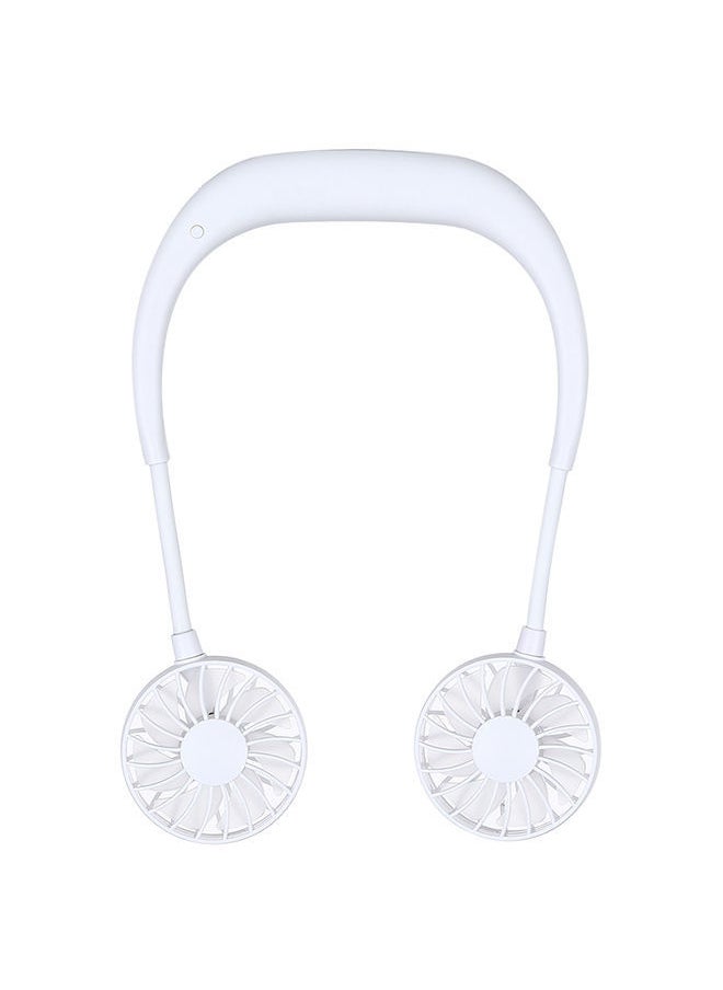 NIBEMINENT Portable USB Neckband Fan 21x3.80x17.50centimeter  - Image 1