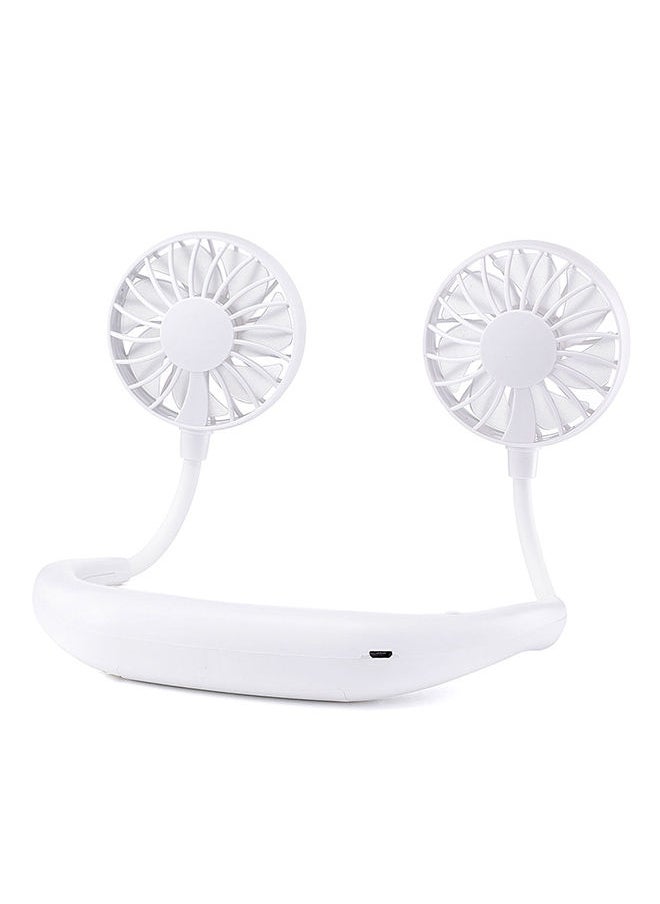 NIBEMINENT Portable USB Neckband Fan 21x3.80x17.50centimeter  - Image 2
