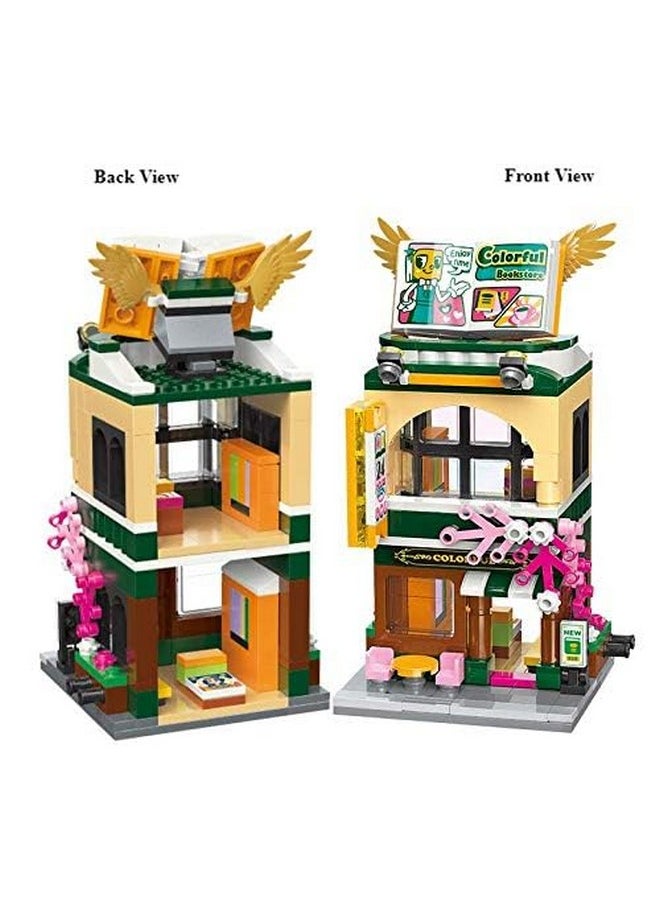 Qman QMAN Building Blocks Sets for Kids Girls Time Book Store | Building Set Toys Christmas Birthday Gift for Kids Age 6 to 12 and Up  - Image 2