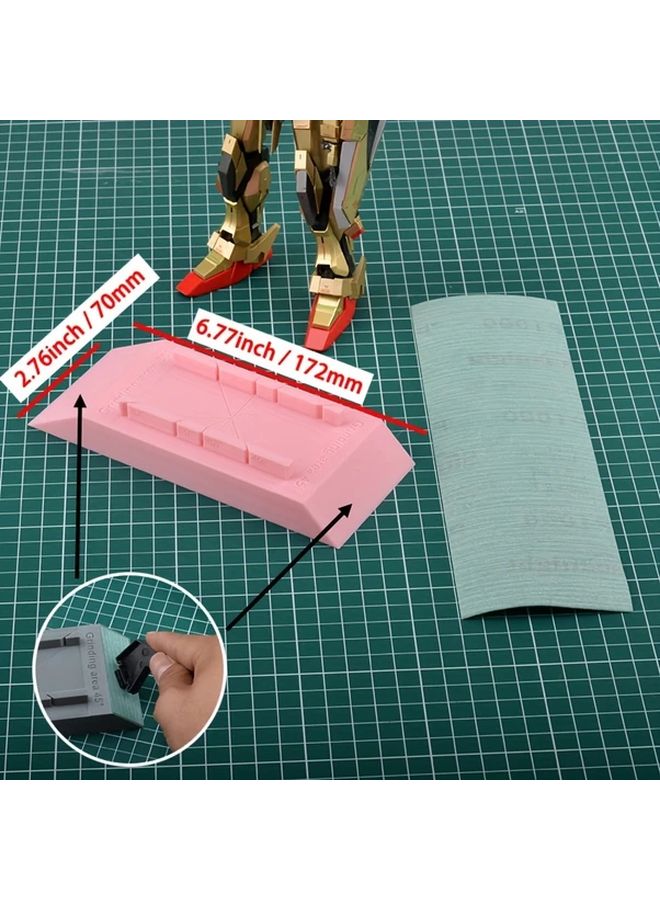 Model Angle Cutting Aid 30 45 60 90 Degree Precision Guide With Free Sandpaper - Image 1