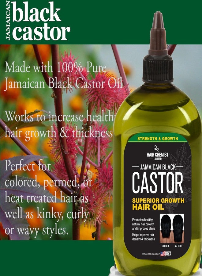Hair Chemist Superior Growth Jamaican Black Castor Hair Oil 12 oz. - Image 4