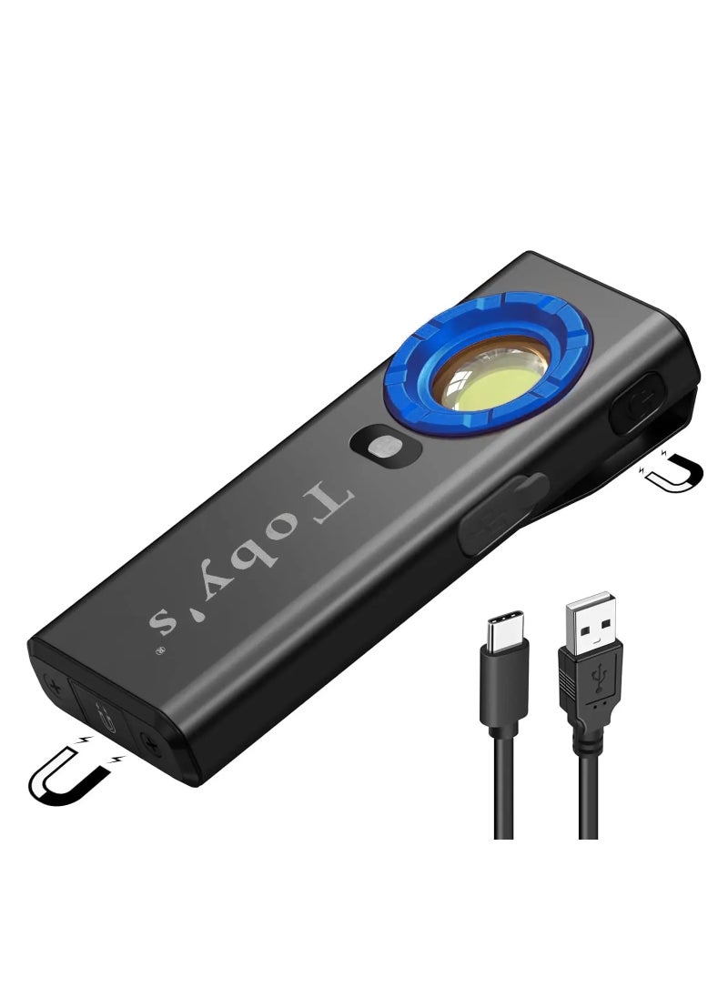 Toby's - Toby's CPL-T08 Waterproof Rechargeable Dual Function LED Flash Light 1200lm - Image 1