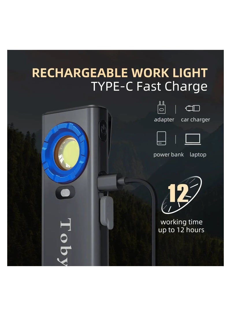 Toby's - Toby's CPL-T08 Waterproof Rechargeable Dual Function LED Flash Light 1200lm - Image 1