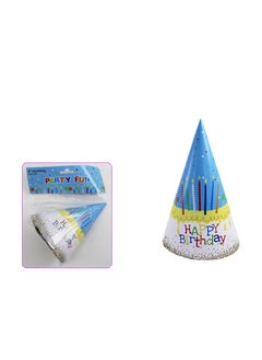 Happy Birthday Paper Hats Festive 6-Inch Headpieces in Blue Color Pack of 6 - pzsku/Z5F8B8CF030905AC56E55Z/45/_/1700626473/65461e85-dfc4-4750-92de-63eeb1adf07d