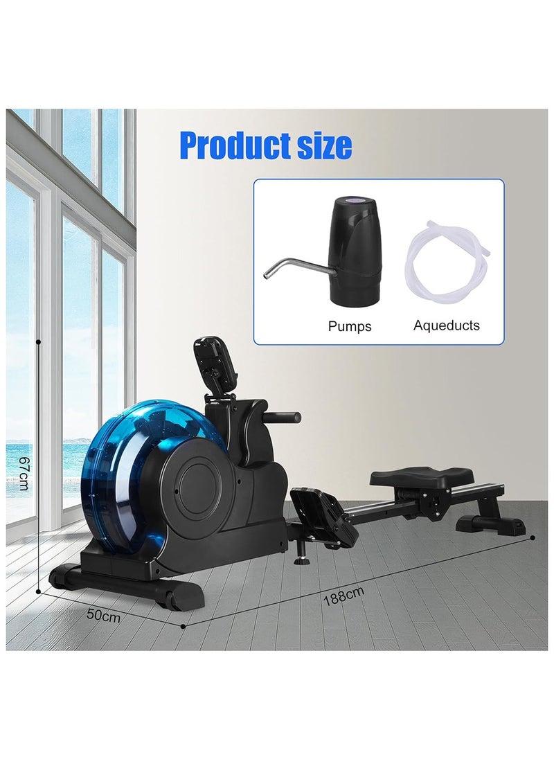Generic Rowing Machine Water Rowing Machine Sports Foldable Rowing Machine  - Image 5