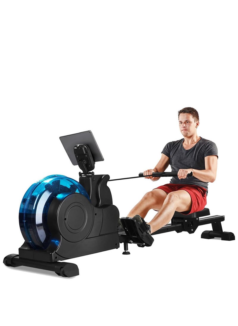 Generic Rowing Machine Water Rowing Machine Sports Foldable Rowing Machine  - Image 1