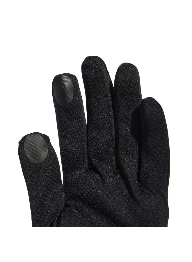 Adidas Adidas Run Glove U Black Running Gloves For Unisex