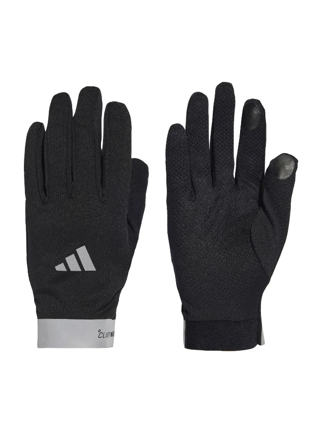 Adidas Adidas Run Glove U Black Running Gloves For Unisex