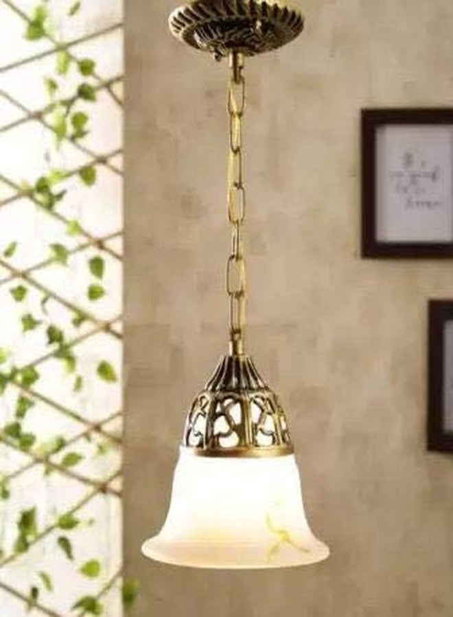 WHITERAY Imported Metallic Golden Hanging Light 1001 Antique Design Hanging Pandent (Pack of 1)